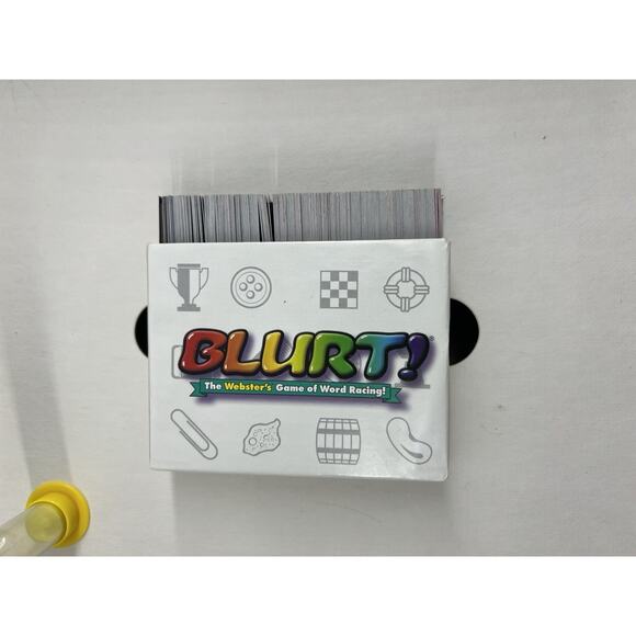 Blurt! Board Game The Webster's Game of Word Racing Includes Junior Version Fun - Picture 6 of 8